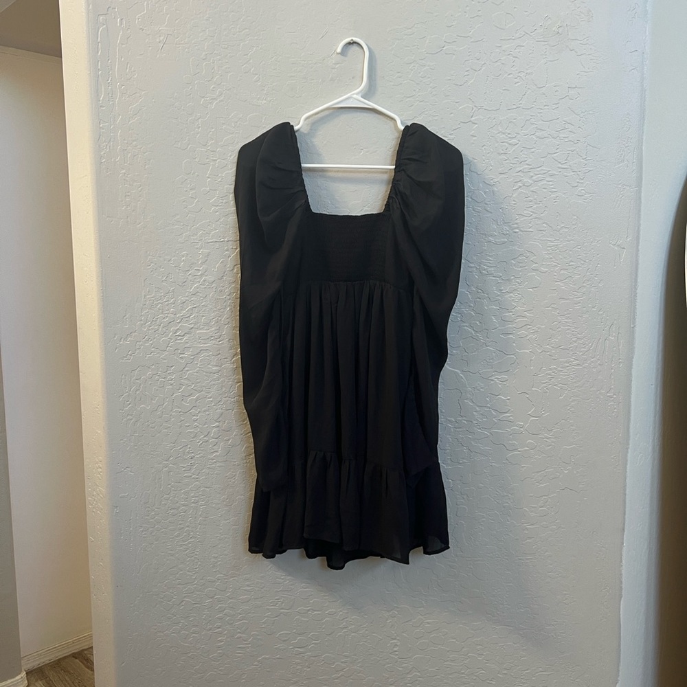Abercrombie & Fitch Black Baby Doll Dress